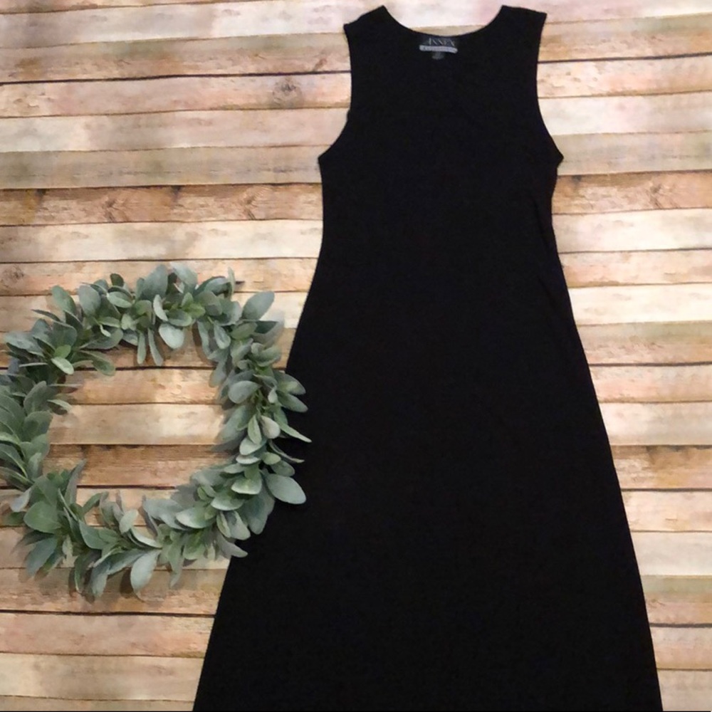 Casual Corner Black Maxi Dress